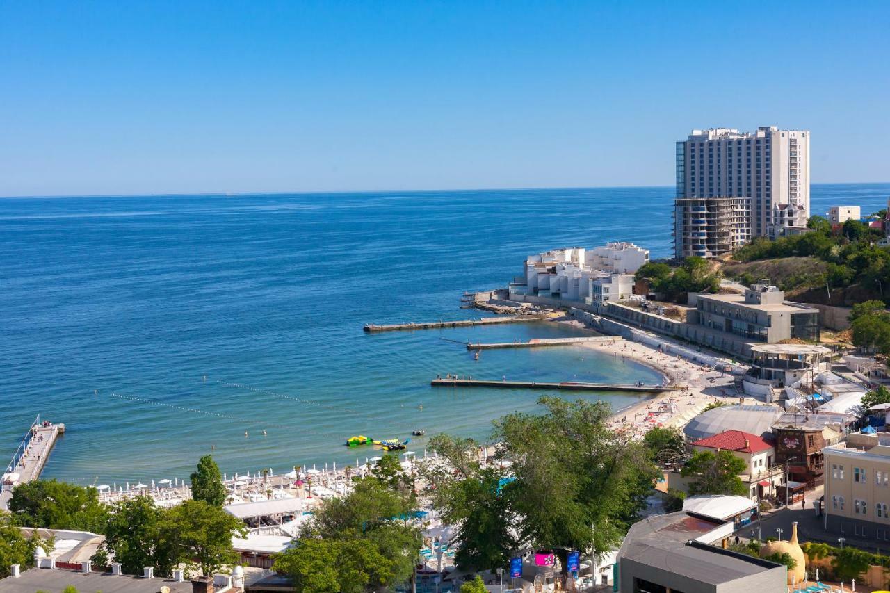 Apartments In Arcadia With Sea View Одеса Екстериор снимка